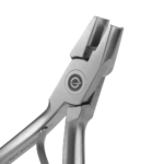 Possuem as extremidades arredondadas e possibilitam o contorneamento de fios de aço de até 0,021” X 0,025”, produzindo a curvatura incisal, sem danificar o fio. A presença de um sistema de mola nas hastes do cabo facilita a manobra de se realizar a curvatura progressiva do arco.